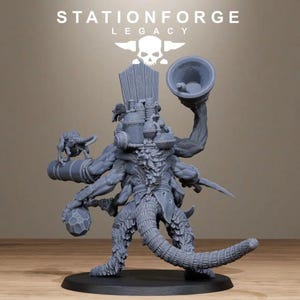 Rotfang Bell Rat | Station Forge 16k Resin Miniatures | 28mm 32mm Tabletop Wargaming | Unpainted image 5