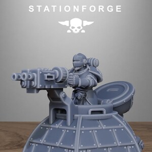 Vodalite Crawler | Station Forge 16k Resin Miniatures | 28mm 32mm Tabletop Wargaming | Unpainted image 7