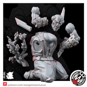 Coalition Casualties | 16k Resin Miniatures | 28mm 32mm Tabletop Wargaming | Unpainted image 5