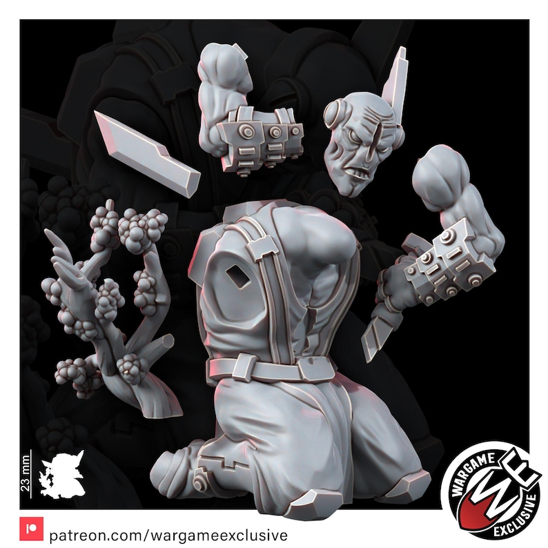 Coalition Casualties | 16k Resin Miniatures | 28mm 32mm Tabletop Wargaming | Unpainted image 5