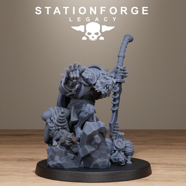 Legacy Rotfang Master / Station Forge Miniature in resina 16k / 28 mm 32 mm Wargaming da tavolo / Non dipinte immagine 6