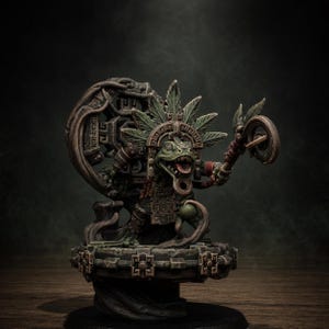 Legacy Bogkin Swamp Shaman | Station Forge 16k Resin Miniatures | 28mm 32mm Tabletop Wargaming | Unpainted image 1