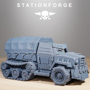 Orks Orkaz Party Wagon | Station Forge 16k Resin Miniatures | 28mm 32mm Tabletop Wargaming | Unpainted image 5