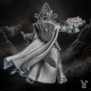 Sister Of Guilt Miniature | 16K Resin Wargaming Figure (28mm/32mm) image 5