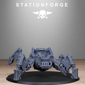 Scavenger Lectern Walker | Station Forge 16k Resin Miniatures | 28mm 32mm Tabletop Wargaming | Unpainted image 7