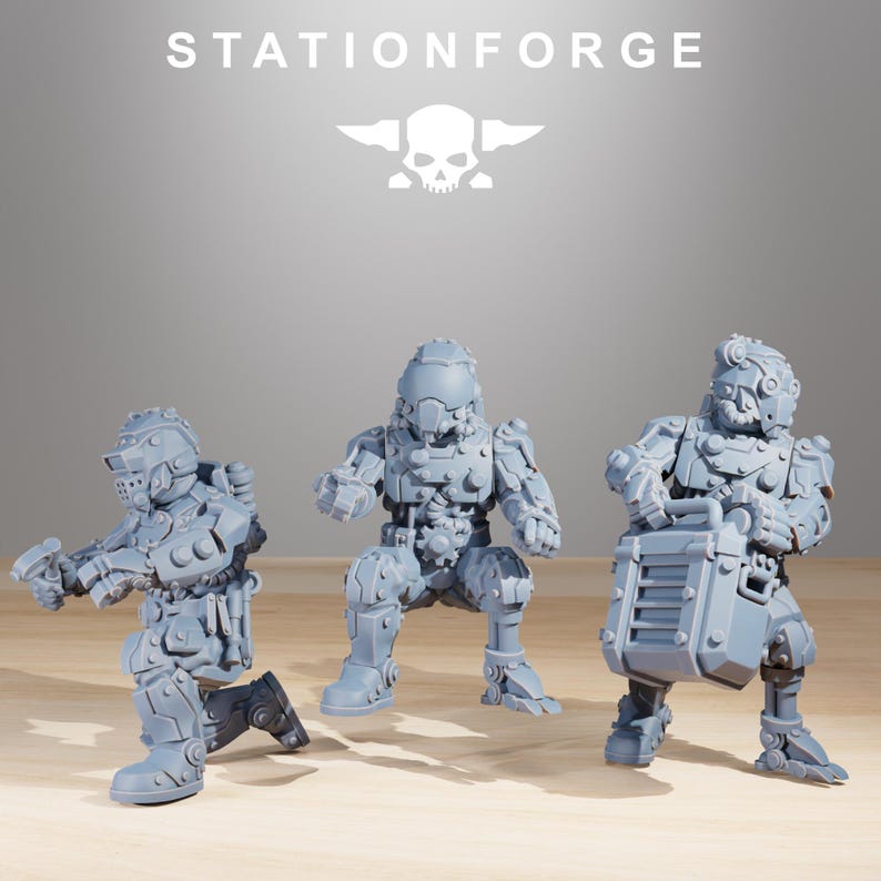 Scavenger Cutlass | Station Forge 16k Resin Miniatures | 28mm 32mm Tabletop Wargaming | Unpainted image 7