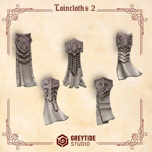 Crimson Lords - Lendendoeken #2 - 16k hars - GreyTide Studio - Bloed / Space Warriors / Onderdelen / Tabletop / Wargaming / Grimdark afbeelding 2