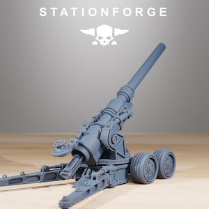 Grimguard Heavy Artillery | Station Forge 16k Resin Miniatures | 28mm 32mm Tabletop Wargaming | Unpainted image 8