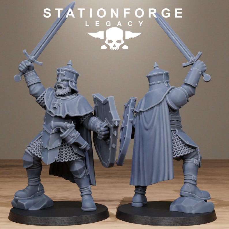 Legacy Thorncrest Trackers | Figurines en résine Station Forge 16k | 28 mm et 32 mm | Jeux de figurines | Non peintes image 3