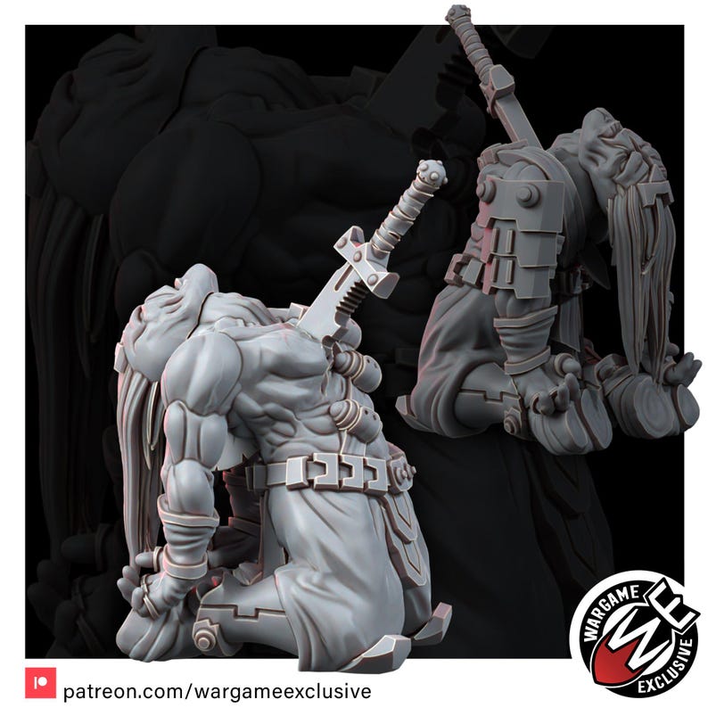Coalition Casualties | 16k Resin Miniatures | 28mm 32mm Tabletop Wargaming | Unpainted image 8
