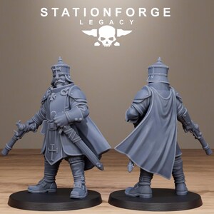 Legacy Thorncrest Trackers | Figurines en résine Station Forge 16k | 28 mm et 32 mm | Jeux de figurines | Non peintes image 7