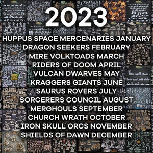 Cast n Play Mega STL Bundle - Full Releases Pack - Pre-supported 3D Miniature Files - Fantasy RPG Bestseller Tabletop DnD Miniatures pack image 5