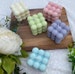 Bubble Cube Candles, Choose your color and scent