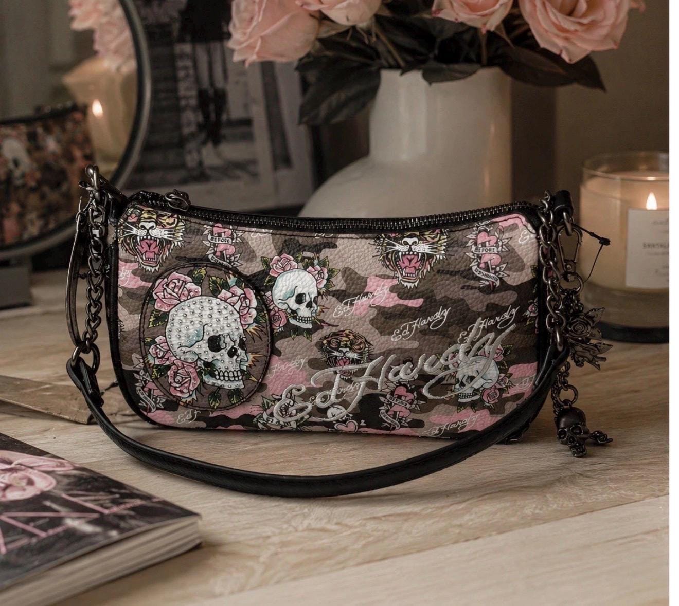 Vintage Ed Hardy Bag - Etsy