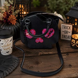 Betsey Johnson Black Heart Embossed Mini Backpack with Heart Coin Purse Charm Betsey Johnson Black Heart In Women main image 4