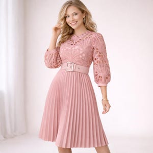 Pink Church Dresses - Etsy Pink Church Dresses - Etsy