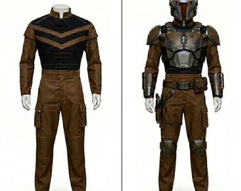 Unique Star Wars Inspired Mandalorian Outfit | Perfect for fans and Cosplayers | Perfect for Mandalorian Projects | 3 Piece Custom Made