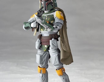 ESB Inspired Boba Fett Cosplay Costume | Mandalorian Flight Suit with Vest & Cape | Sci-Fi Bounty Hunter Outfit | Custom Made