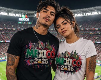 Mexico World Cup Jersey Shirt, Mexican Soccer Fan Tee, Retro Football Graphic T-Shirt, El Tri Inspired Shirt, Vintage Mexico Football Tee
