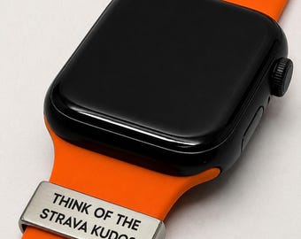 Think of the Strava Kudos - Jewelry Watch Charm - Motivation Gift - Running Swimming Cycling Rowing Duathlon Triathlon Jewellery Gift