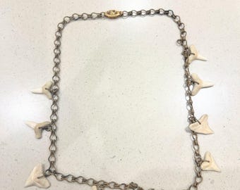 The Blood Moon Resilience — Shark's Tooth Endurance & Pain Barrier Necklace