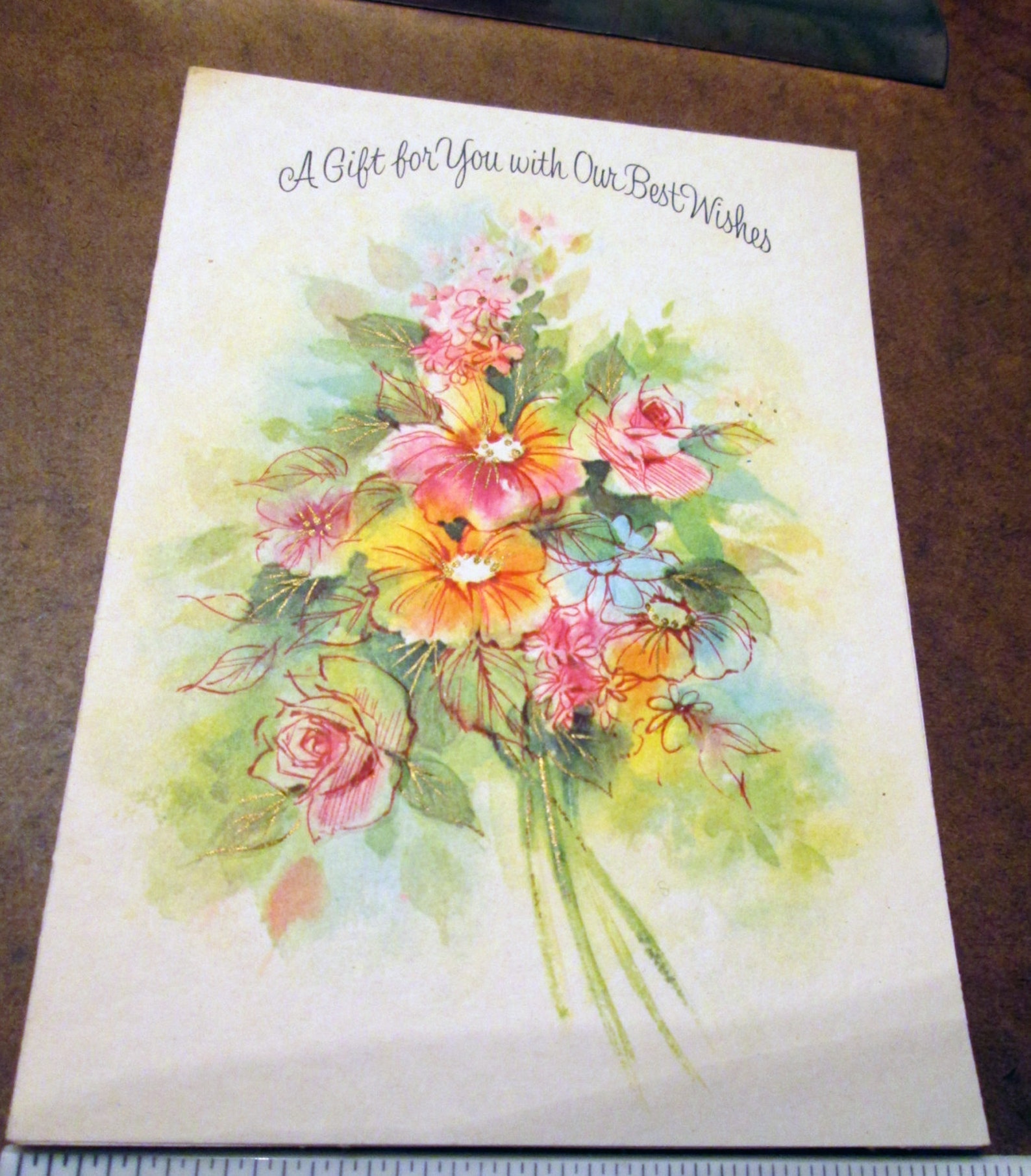 Vintage gift card by Rust Craft, 1940s Etsy Italia