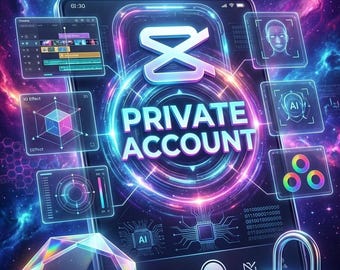 CapCut Pro 12 Month Subscription - Digital Download - No Watermark Access Video Editing