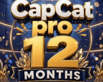 CapCut Pro 12 Months Subscription | Full Features Access (Digital Delivery)