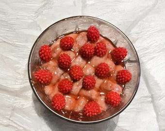 Wickless Candle Berry Pie