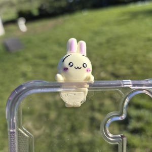 Handmade Polymer Clay Usagi Phone Hipper – Kawaii Anime Phone Charm Accessory
