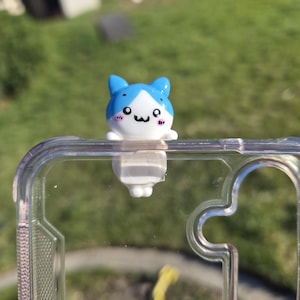 Handmade Hachiware Phone Charm – Polymer Clay Kawaii Anime Accessory