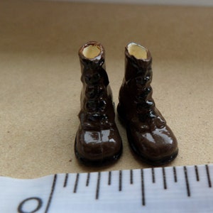 Pair of Gents Boots for a 12th Dolls House Setting dark - Etsy