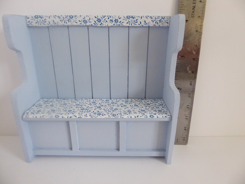 Kitchen Storage Bench For 1 12th Dolls House Etsy