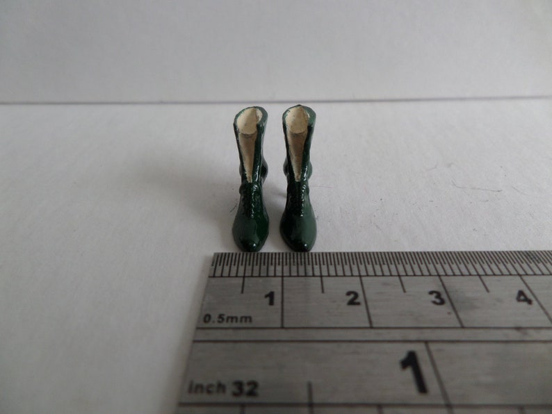 ladies green ankle boots