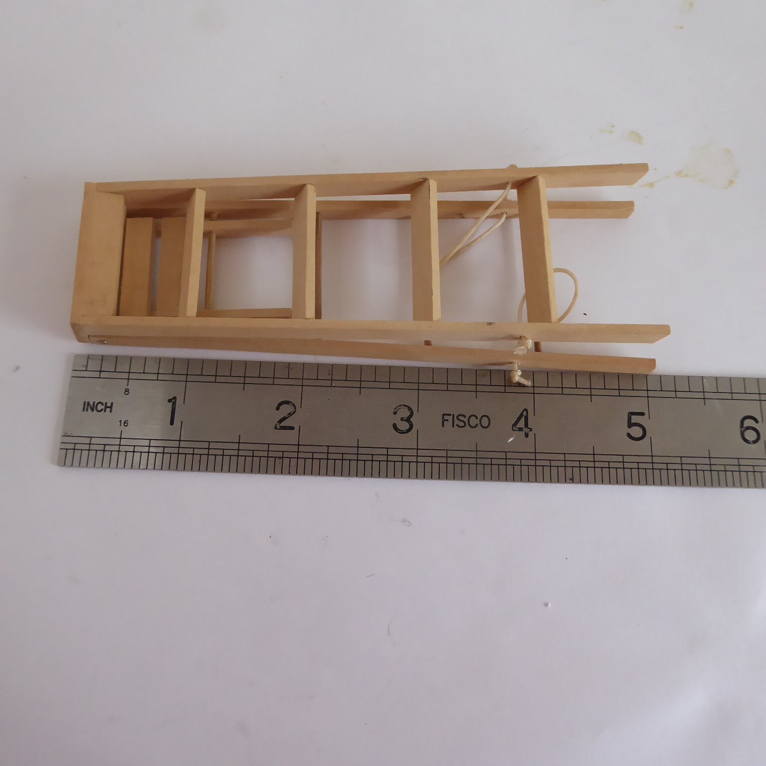 Tall Step Ladder With Tool Rest for 1:12th Dolls House 