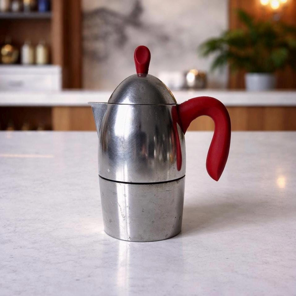 【未使用】guzzini zazaエスプレッソメーカー Guzzini Zaza 6 Cup Moka Pot — my moka home