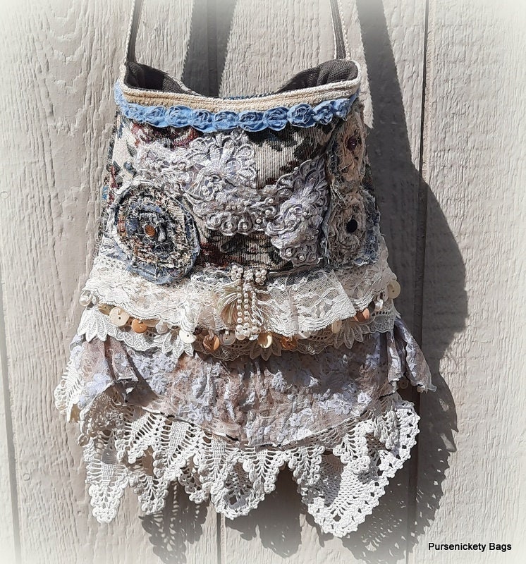 Vintage Lace Purse - Etsy