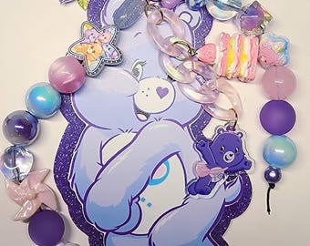 Carebear acrylic bookmark