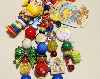 Rainbow Brite Bag charm
