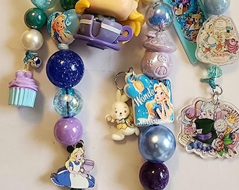 Alice in Wonderland Bag charm