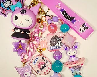Kuromi Bag charm
