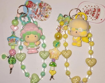 Lime chiffon & Lemon Meringue Bag charm