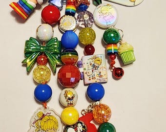 Rainbow Brite Bag charm