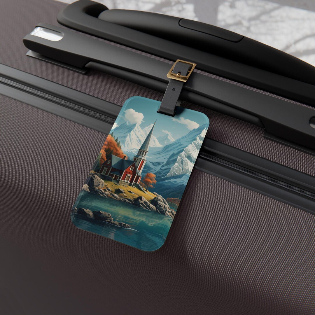 Norway Landmarks Luggage Tag, Ideal Gift for Travelers, Unique Bag Tag ...