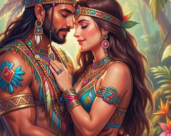 Aztekische Liebe (Amor Azteca)