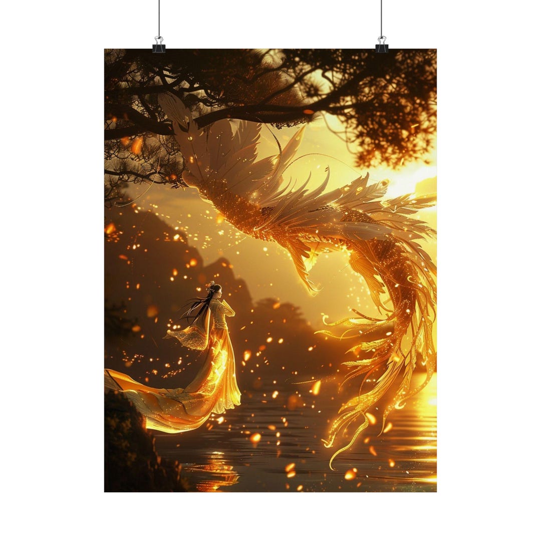 Digital Download，celestial Robe Hagoromo Art Print, Japanese Folklore ...