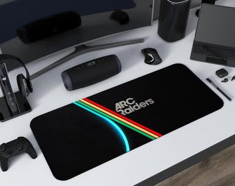 Tapis de souris gaming Sci Fi Inspired ARC Raiders, grand tapis de bureau