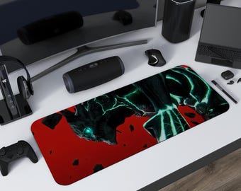 Kaiju No 8 Anime Desk Mat, Long Gaming Mouse Pad