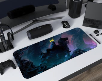 Tapis de souris Nazgul, impression haute qualité, tapis de souris de jeu Le Seigneur des anneaux, tapis de souris xxl, tapis de bureau orc