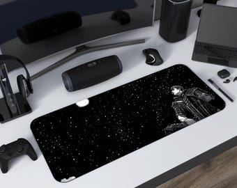 Guts Starry Sky Mouse Pad - Berserk Anime Night Scene Desk Mat, Guts Artwork Gaming Pad, Dark Fantasy Gift